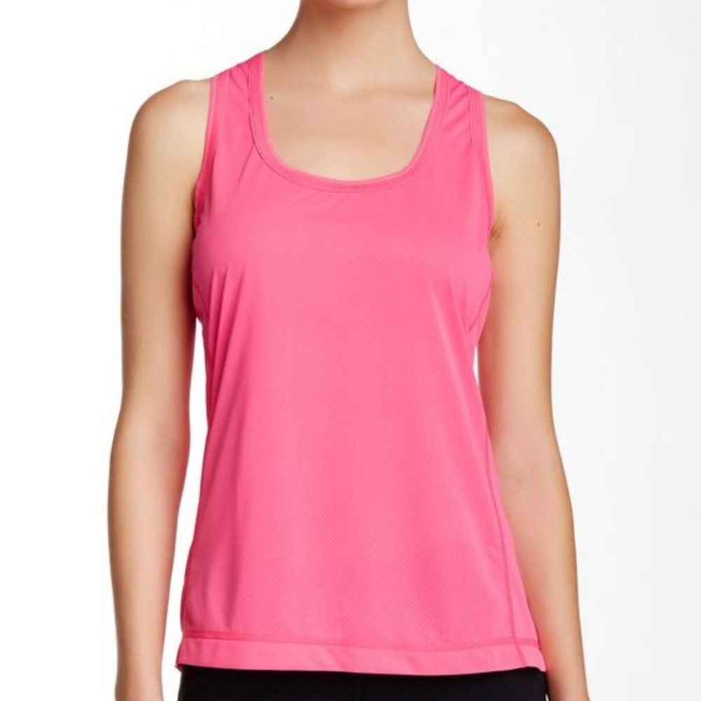 Z By Zella Mesh Tank Pink Plum Size Small